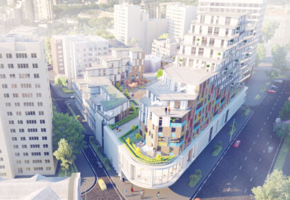 MIXED-USE: SHOPPING CENTER WITH APARTMENTS PECHERSKY