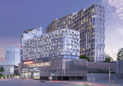 MIXED-USE: SHOPPING MALL/OFFICE CENTER/RESIDENTIAL COMPLEX OLIMPIYSKIY