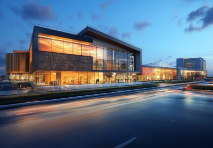New project, shopping mall in Ternopil